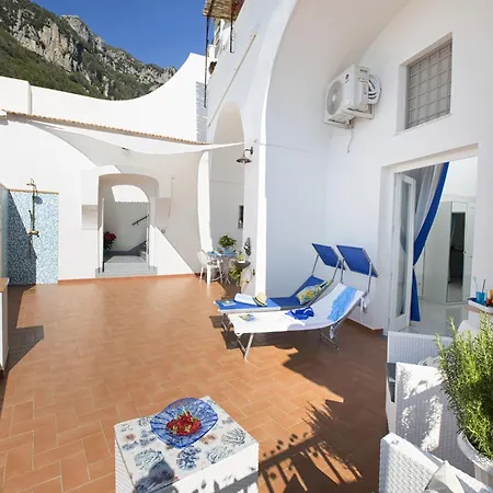 Holiday Home Positano With Sea View Terrace * Positano