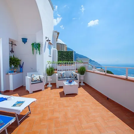 Holiday Home Positano With Sea View Terrace * Positano