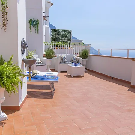 Holiday Home Positano With Sea View Terrace * Positano