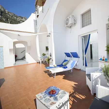 Holiday Home Positano With Sea View Terrace * Positano