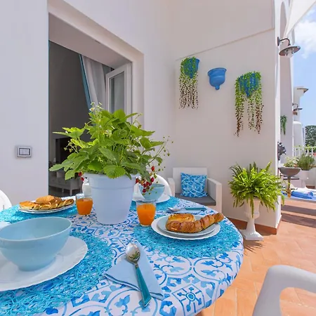 Holiday Home Positano With Sea View Terrace * Positano
